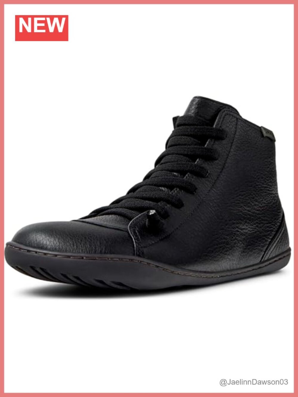 Camper Peu Cami Leather Mid-Calf Boots with Zip Closure